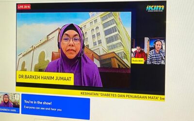 CERAMAH KESIHATAN IKIM.FM BERSAMA DR.BARKEH, PAKAR OFTALMOLOGI