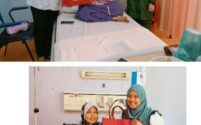 PEMBERIAN HAMPER HARI JADI PESAKIT