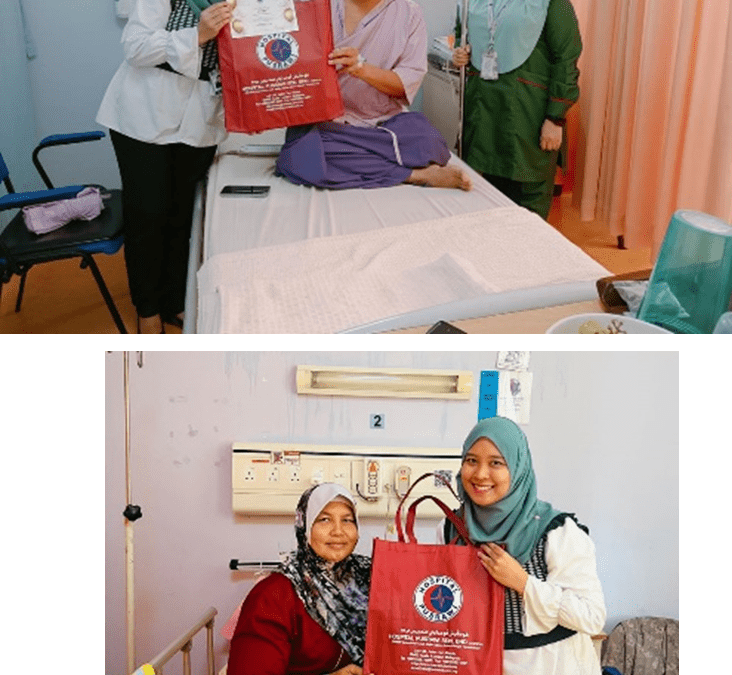 PEMBERIAN HAMPER HARI JADI PESAKIT