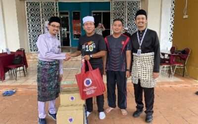 PEMBERIAN SUMBANGAN BUBUR LAMBUK & AIR MINERAL